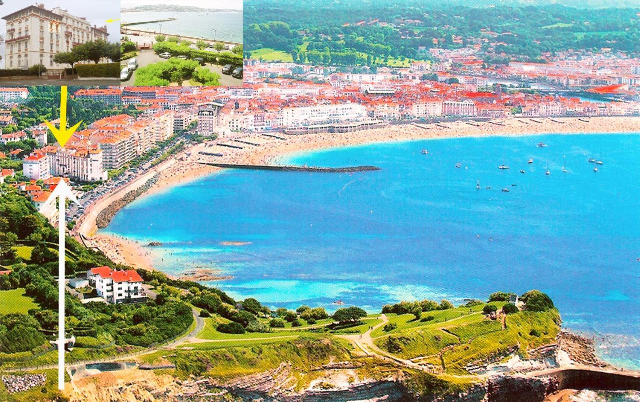 T2 A Pied De Plage Sur Ancien Hotel Chic, Samedi A Samedi Saint-Jean-de-Luz Kültér fotó