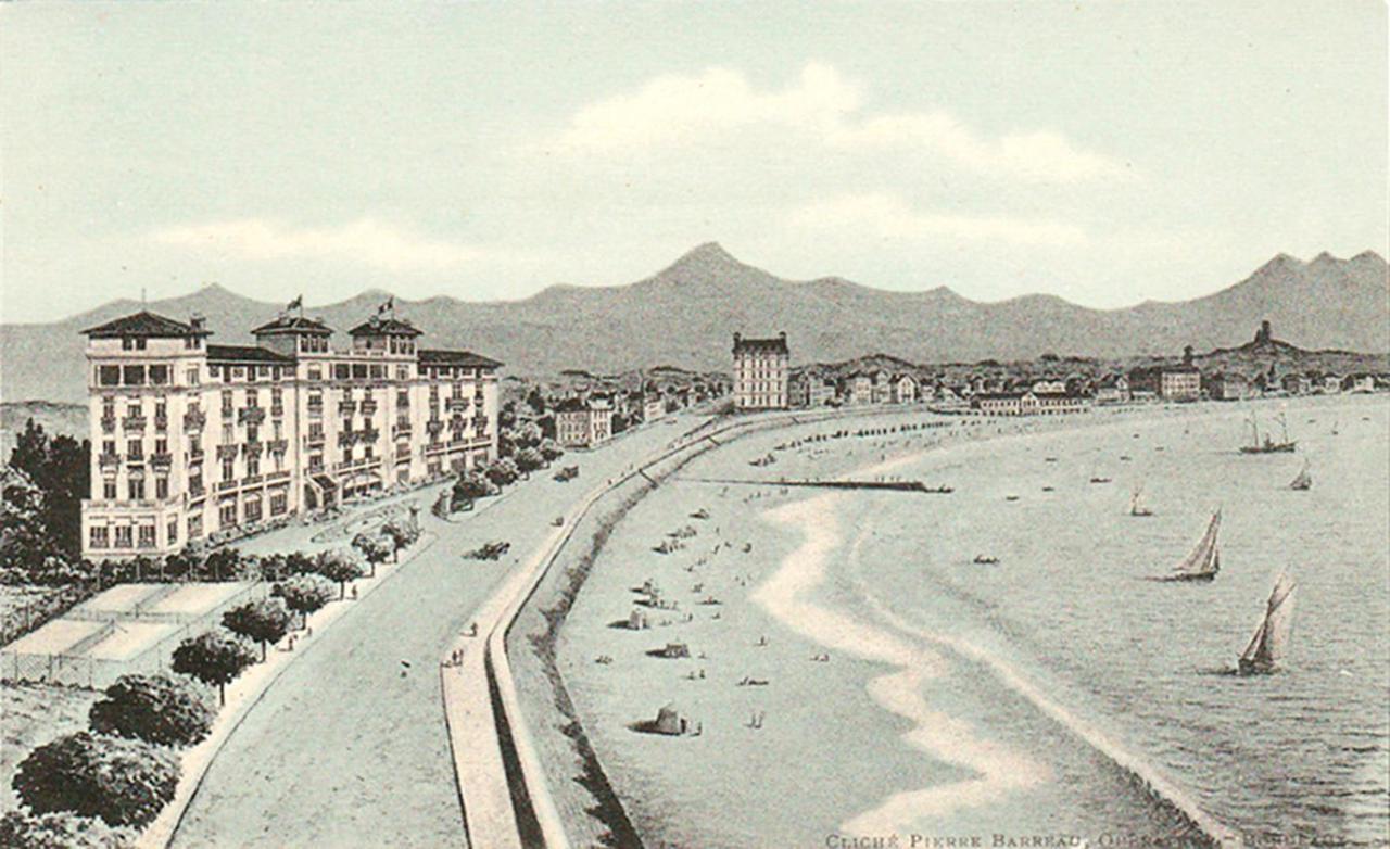T2 A Pied De Plage Sur Ancien Hotel Chic, Samedi A Samedi Saint-Jean-de-Luz Kültér fotó